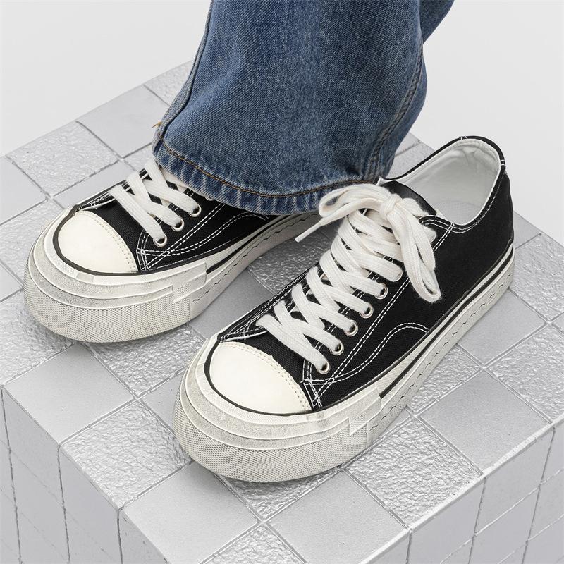 X2 new low-top student canvas shoes niche board shoes dirty shoes sports casual shoes board shoes