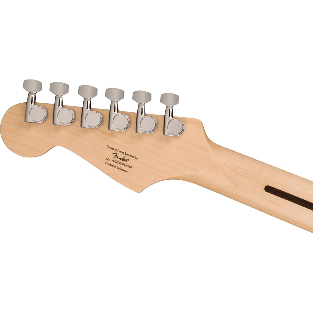 Squier by Fender Squier Electric Guitar Squier Sonic™ Stratocaster®, Maple Fingerboard, White Pic...