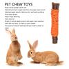 10Pcs Hamster Chew Sticks   Branches and Paper Rope Woven Wooden Hamster Bite Toys for   Hamster Chinchilla