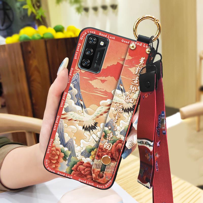 Stoßfeste Schutzhülle für Blackview A100 für Mama Armband ältere Dame Ständer Schmutzabweisende Handyhalterung