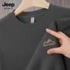 JEEP SPIRIT Men's 2025 Autumn/Spring Round Neck Loose Sweatshirt