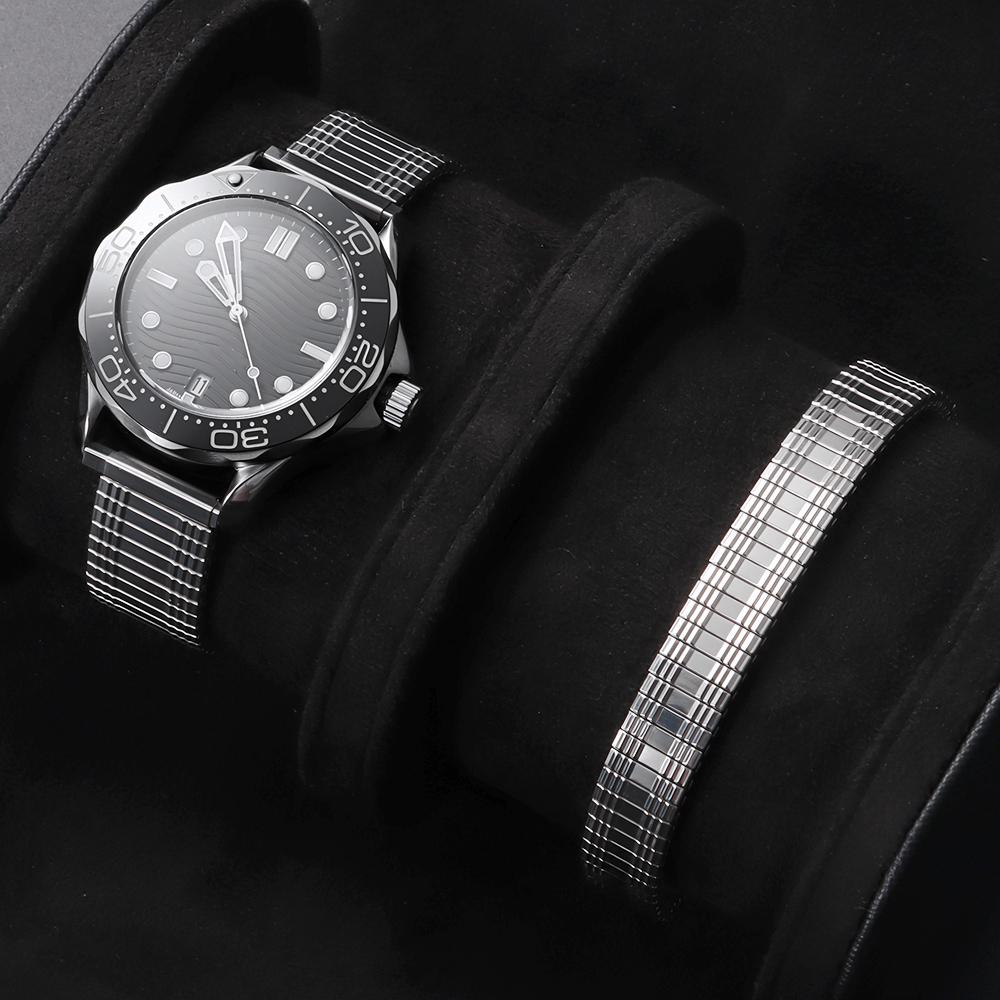 10mm-14mm 16mm-23mm Stainless Steel Watch Strap for Women Men Metal Wristband Adjustable Width Elastic Expansion Watchband