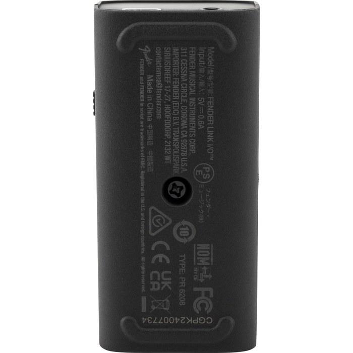 Fender Link I/O Black Audio Interface for Electric Guitar & Bass