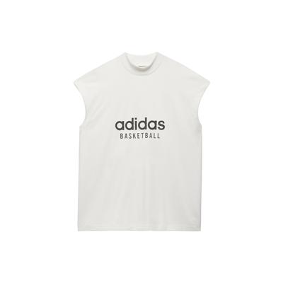 adidas Originals Trefoil Basketball Ch1 Langarm-T-Shirt Rundhalsausschnitt Unisex Oberteile Weiß IA3443