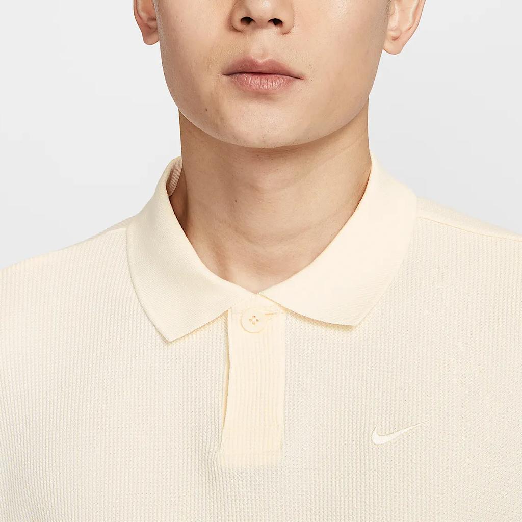 Nike Club Oversized Fashionable Versatile Short Sleeve T-Shirt Men Tops Light-Ivory IF0377110