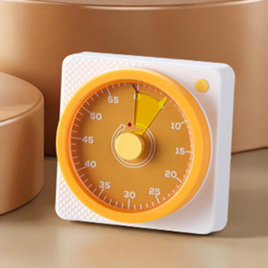 Mechanischer visueller Timer für Kinder zum Lernen Magnetischer Klassenzimmer-Timer Leises Lernen Küchenwerkzeuge Keine Batterie erforderlich Zeitmanagement-Tool