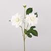 Real Touch Artificial Dahlia Flower Realistic Plant Simulation Big Dahlia 76cm Handmade Faux Dahlia Branch Mother's Day Gift
