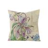 New Retro Flower Pillow Cover Polyester Home Pillow Living Room Sofa Cushion Cushion
