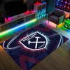 West Ham United Football Design Crystal Velvet Carpet Cozy Non?Slip Printed Rug For Bedroom Living Room Entrance