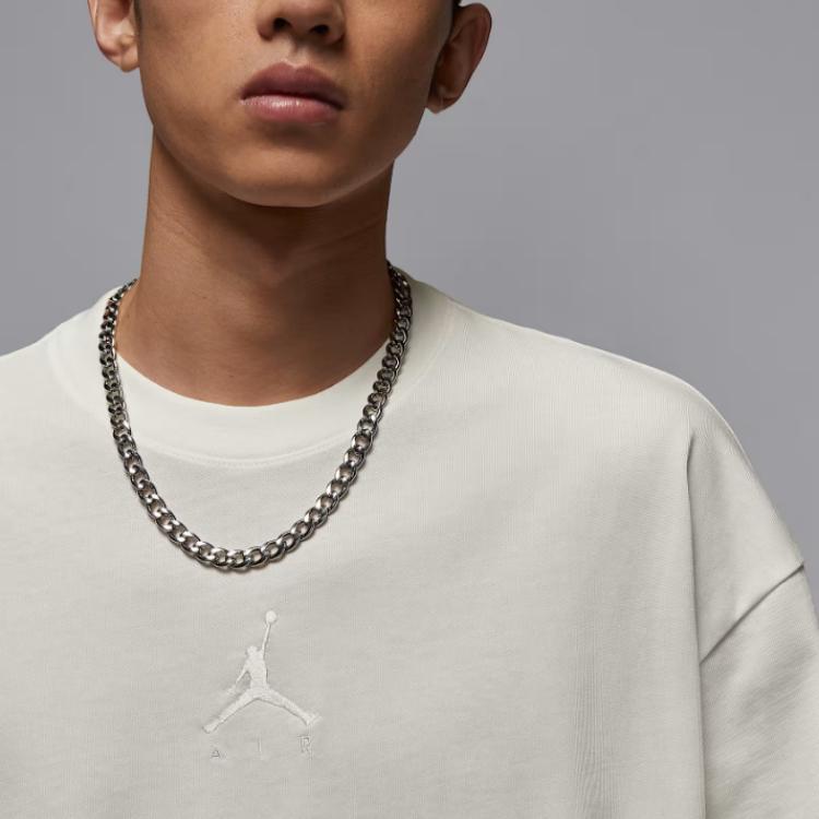 Jordan Niezbędne na lotnisko Oversized Air Jednolity kolor Wygodny T-shirt z krótkim rękawem Męskie topy IB7346133