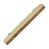 Porca de Latão Ajustável para Guitarra Elétrica com Ajuste de Altura e Sustain Aprimorado com Placa de Base e Chave