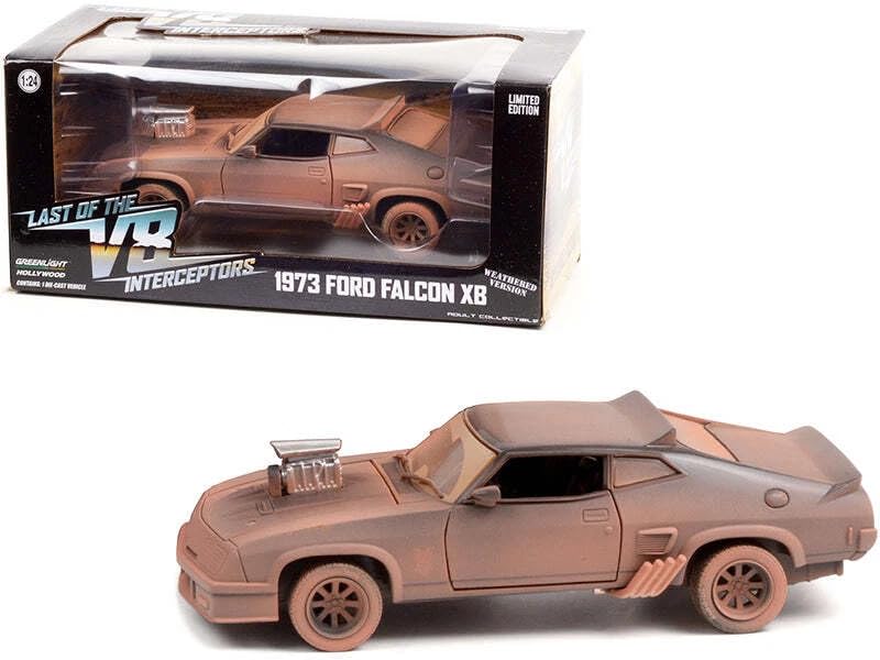 Greenlight 1/24 Ford Falcon XB 1973 Mad Max Weathering GREENLIGHT Falcon Last of the V8 Interceptors