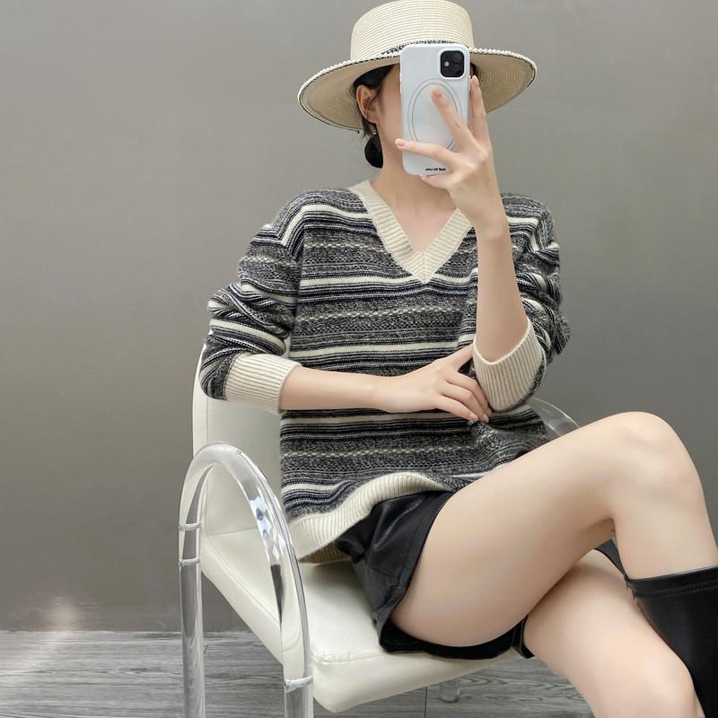 Qinghe 100% Pure Cashmere Women's Sweater - Ultra Soft Luxury Winter Pullover