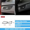 Carbon Fiber Car Accessories Interior Gear Shift Dashboard Window Lifting Switch Cover Stickers Trim For BMW Z4 E89 2009-2015