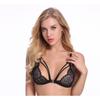 European and American Foreign Trade Small Breasts Show Big Erotic Underwear Sexy Thin French Erotic Lace Transparent Bra Gathering Bra
