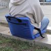 Stadium Seats with Back Support Bleacher Cushion with Back Support Portable Floor Sitting Cushion for Outdoor Boat Tailgating