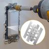 10Pcs Electrical Box Support Clip Mounting Straps Wall Control Box Straps F Clamps For Wall Electrical Box Enduring