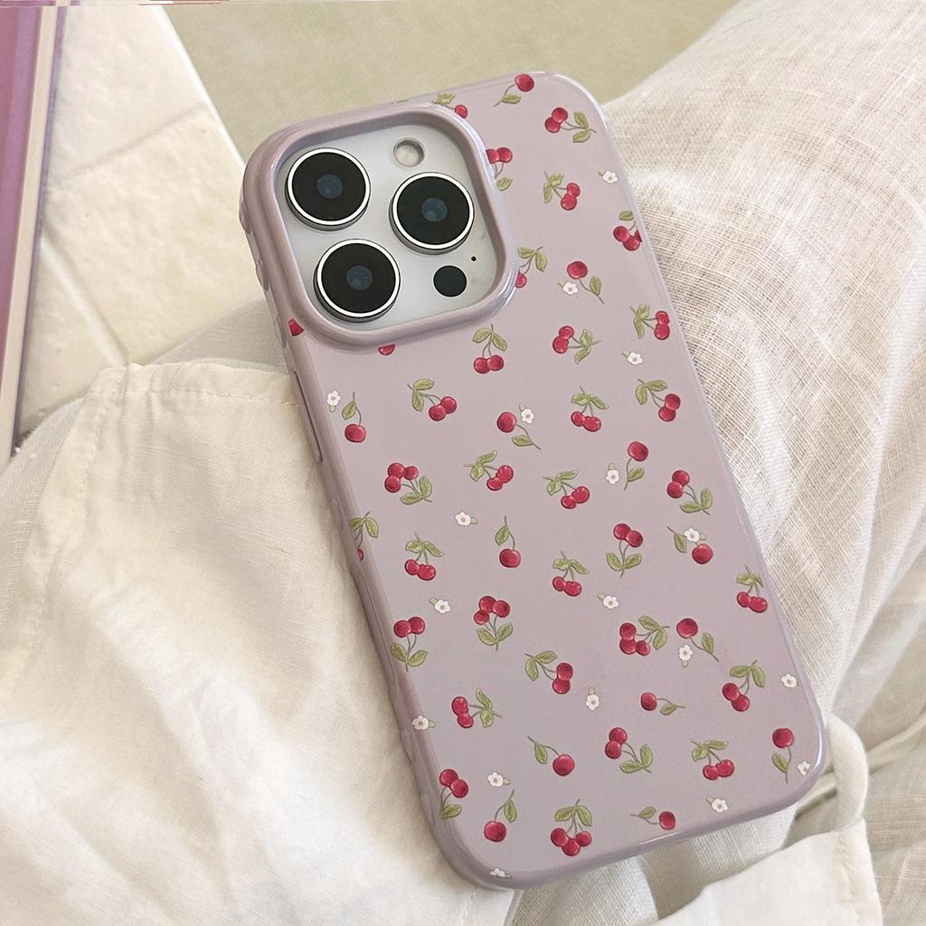 Little White Flower Cherry Case for iPhone 17 iPhone 17 Pro Max