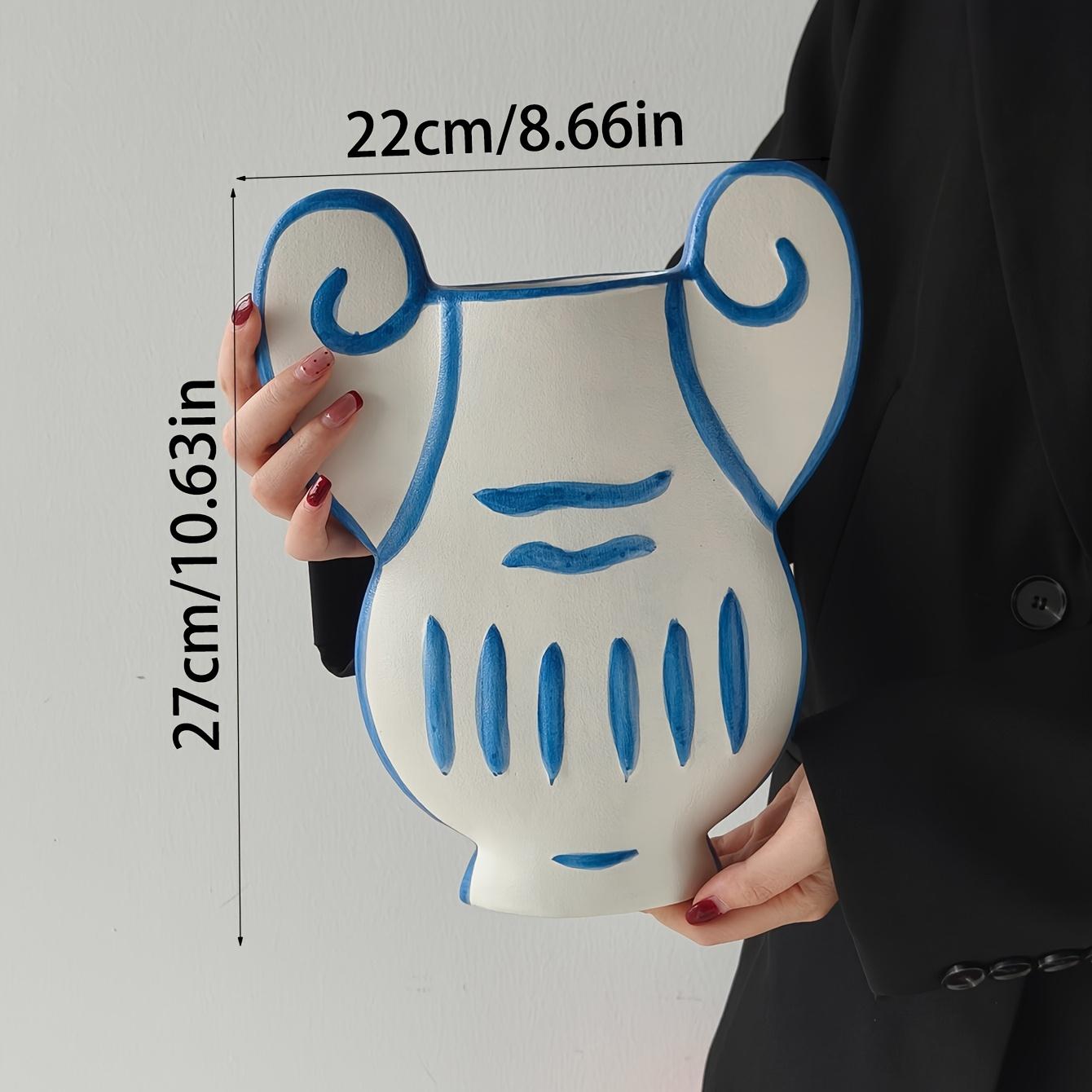 

Handmade Decorative Vase Unique Artistic Flower Vase for FreshDried Flowers Home Living Room Tabletop Decor Container Gift