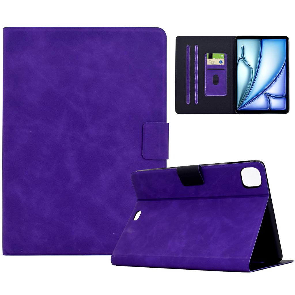 Tablet Case For iPad Air 11 /(2024)/Air (2022)/(2020)/Pro 11 (2022)/(2021)/(2020)/(2018) , PU Leather Cover with Card Slots