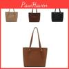 Stylish And Versatile Retro Tote Bag For Women In Chic Black Khaki And Brown Shades