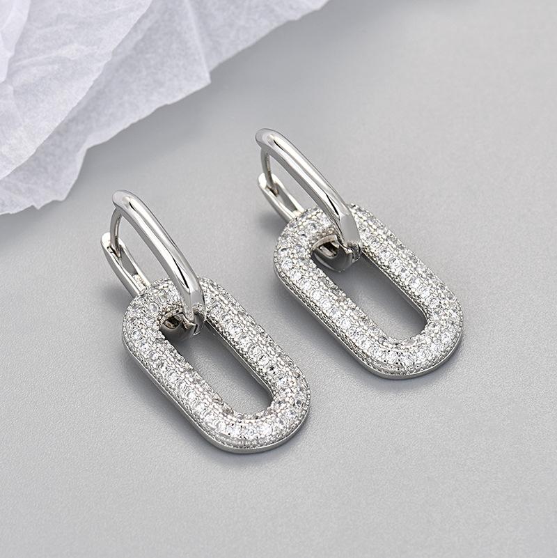 

Серьги-подвески в стиле ретро с двойной петлей, геометрические круглые серьги золотого и серебряного цвета для женщин и девочек в стиле панк-хип-хоп