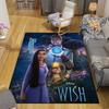 Custom 1Pc Princesses Flowers Rug Office Carpet Indoor Outdoor Entrance Doormat Nonslip Soft And Comfortable Living Room D916209