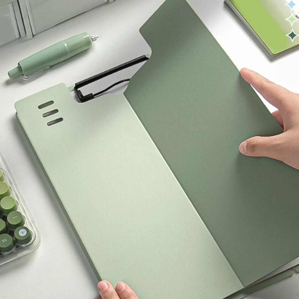 Foldable Clipboard Adjustable Standing up Clipboard Document Organiser Folder Writing Pad For Office School Travel Use
