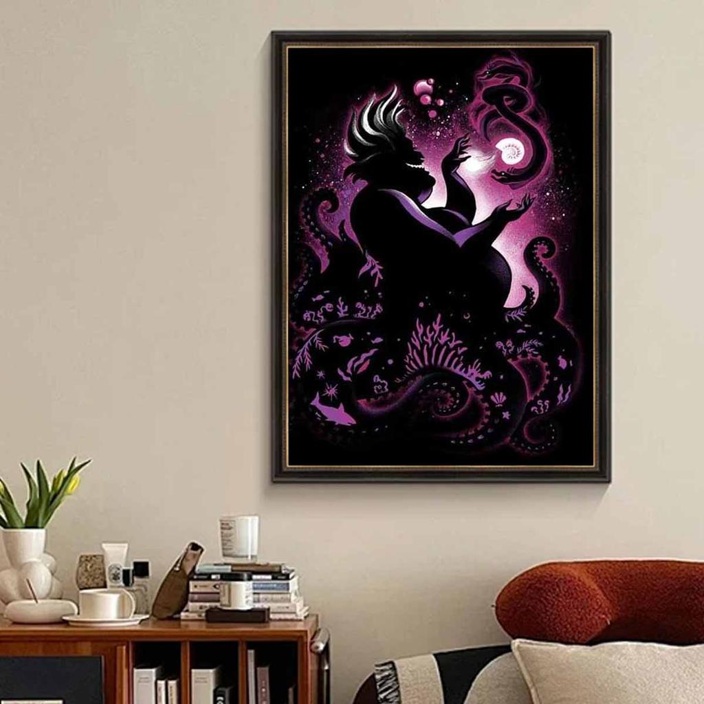 Full Round Diamond Painting Demons and Snakes Art Rhinestone Picture Mosaic DIY 5D Cross Stitch Embroidery Home Decoration