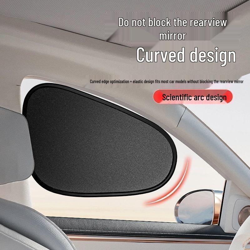 Car Window Sunshade: Static Sticker, Heat Insulation, UV Protection, Sun Block