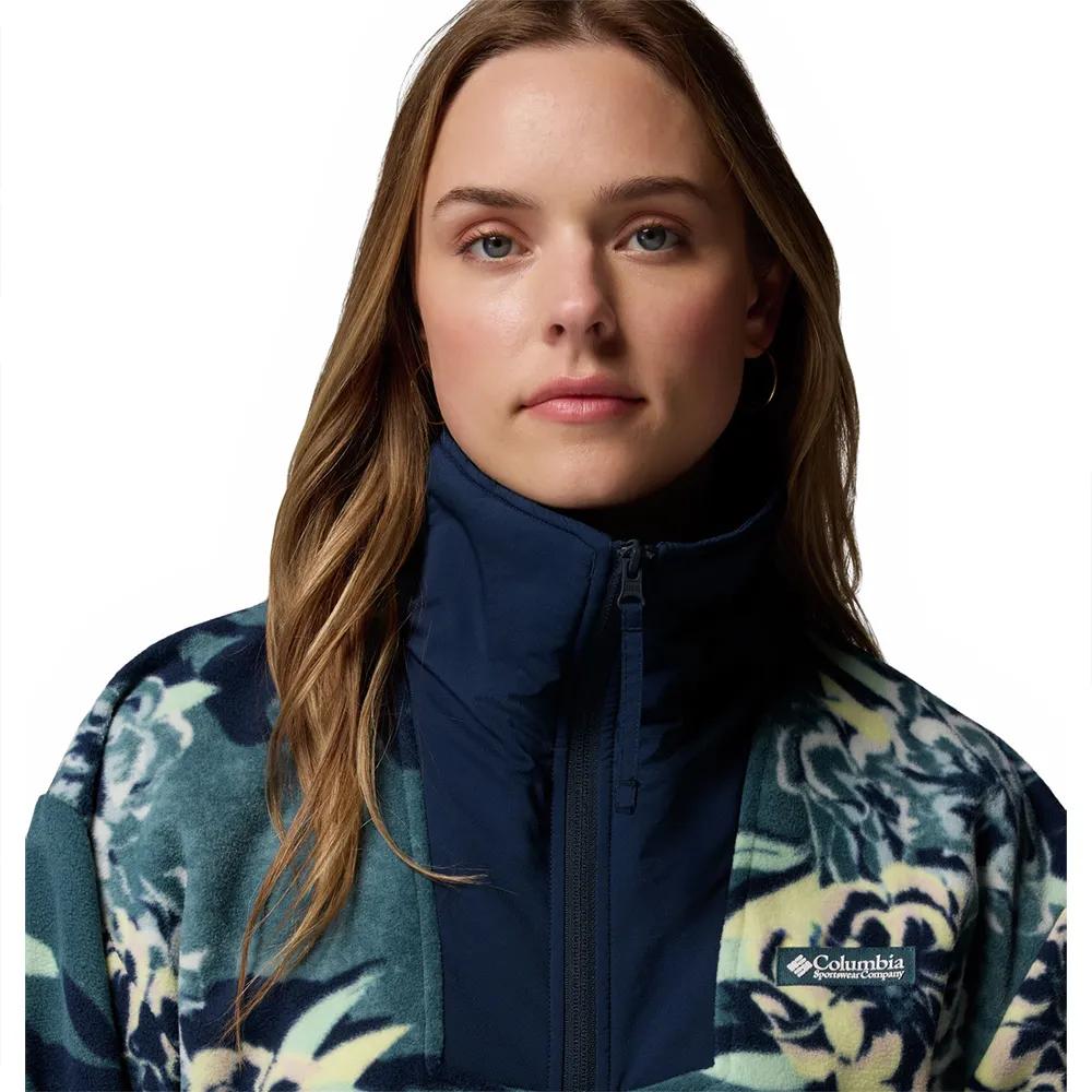Columbia Fleece Jacket with Half-zip Sequoia Grove™ Printed
