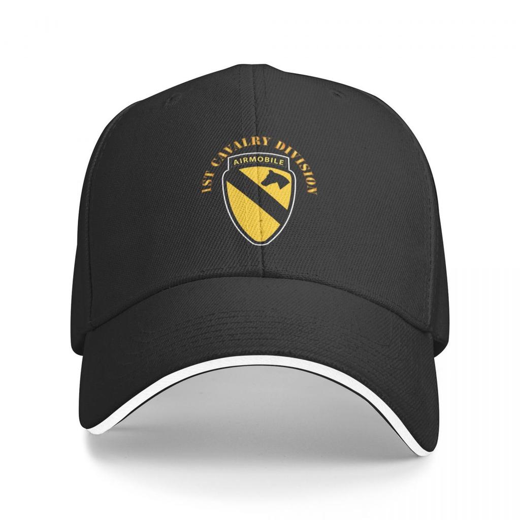 Army - 1st Cavalry Division SSI w Airmobile Tab Cap baseball cap Fishing caps hats baseball cap hat for Unisex Women's