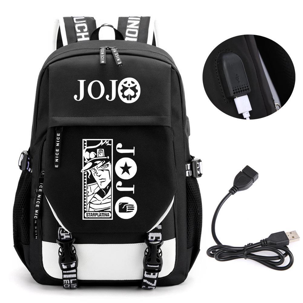 Oo'S Fantastic Adventure Peripheral Printed Backpack Multifunctional Large Capacity Computer Bag Youth School Bag