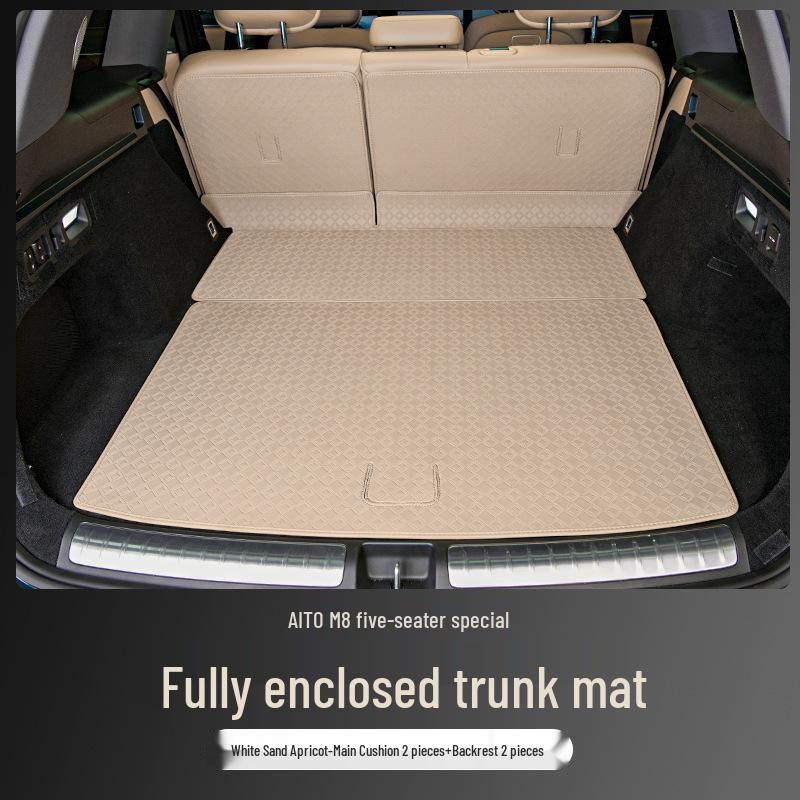 AITO M8 Trunk Mat - Full Coverage for 5/6-Seaters, Compatible with 25 Models