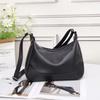 Top Grain Cowhide Leather Bag for Women Large Capacity Practical Dumpling Bag Versatile Shoulder Crossbody Purse for Daily Use