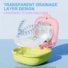 1 "Vitality Dopamine" Dental Box (with Mirror and Drainage Basket) - Portable Compact Oral Storage Box