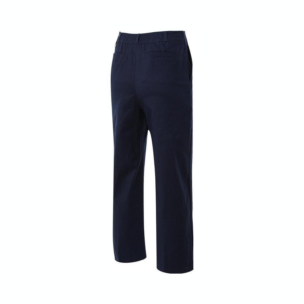 Nike Chino Pants Casual Comfortable Solid Navy Blue Kids Bottoms FN9215-410