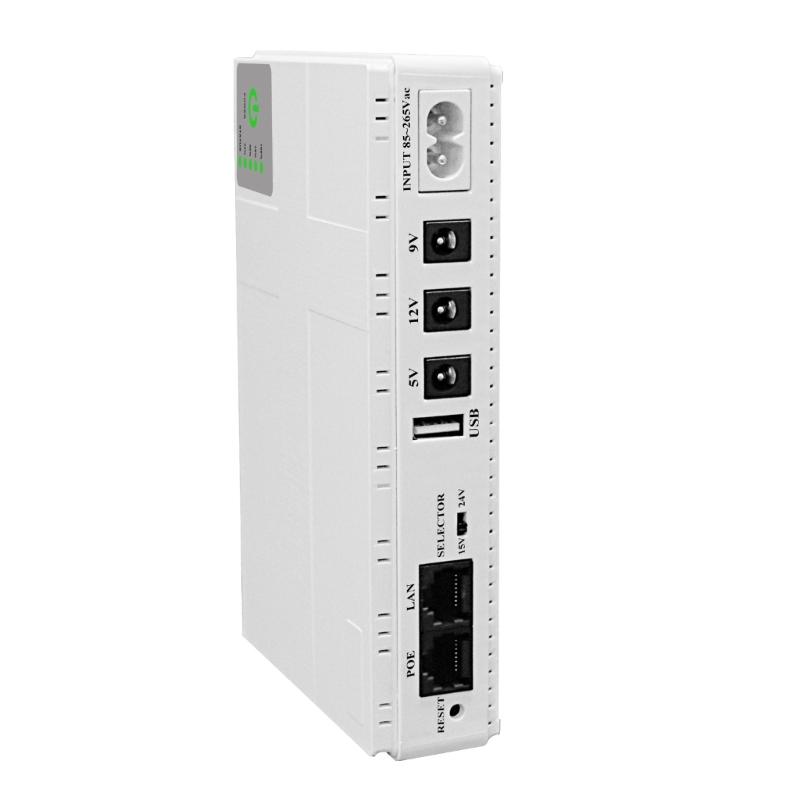 UPS Battery Backup 10400mAh Lithium Battery, Home 5V 9V 12V Battery Backup for LED Light Speaker WiFi Router