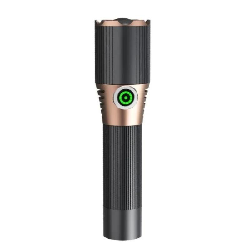 

Мощный светодиодный фонарик Белый лазер Прожектор Перезаряжаемый 18650 Прожектор Водонепроницаемый Зум Рыбалка Охота Аварийный Ручной свет 2000LM