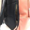Karukuru Women's Sheepskin Mini Backpack MAB-CC212 Salmon Pink PNK