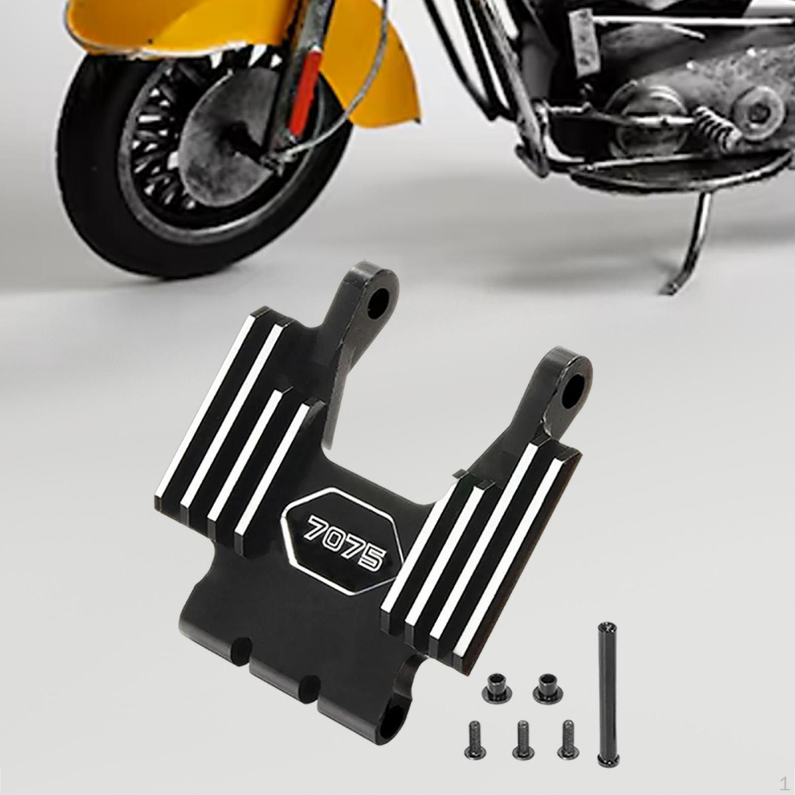 

7075 Front -seat Support RC Motorcycle Model Stable to Install Modified for 1: 4 Replace чорний