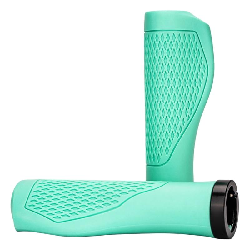 Comfortable NonSlip Bicycles Handlebar Grips Nonslip Cycling Handlebar Sleeve Bikes Handlebar Grips with Aluminium Locks