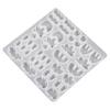 4 Pcs Multiple Styles Earring Combination Keychain Silicone Mold Epoxy DIY Craft
