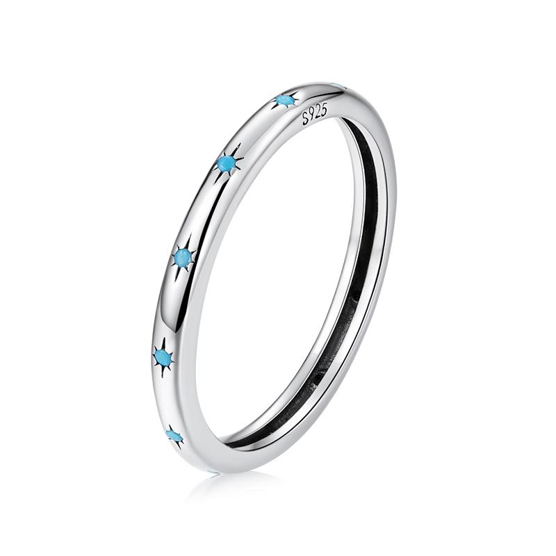 925 Sterling Silver Simple Rings for Women Wedding Engagement Heart Rings with Zircon  Female Jewelry 2025
