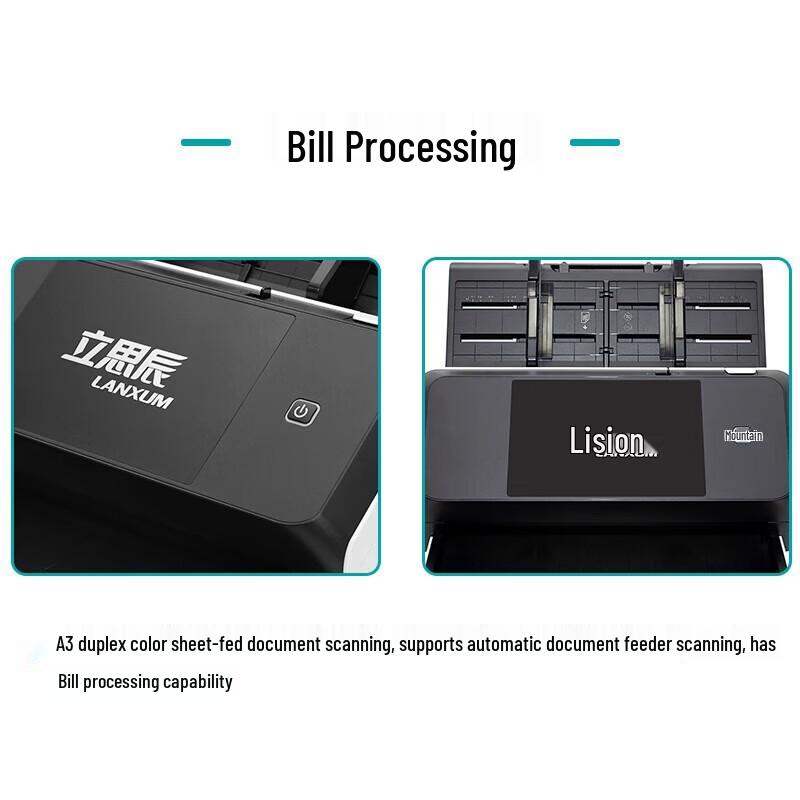 LANXUM G4060F+ A4 Auto-Duplex Document Scanner CN plug (adapter included)