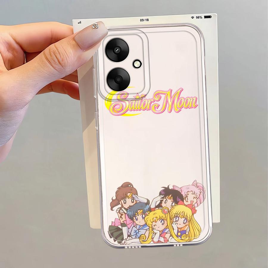 Cartoon Sailor Moon Case for Xiaomi Mi 11T Pro 11 Lite Soft Phone Cover