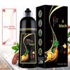 Black Qianlian Plant-Based Hair Dye - Gray Coverage Tube