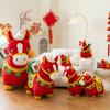 Plush Horse Toy Chinese New Lucky Charm Soft Stuffed Animal Decor Gift Adults Kids