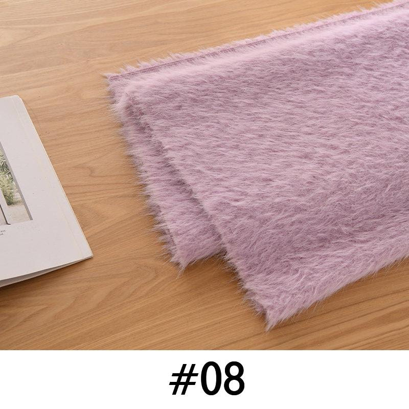 50*160cm Warm Plush Thicken Encryption Fabric 3cm Mohair Fabric DIY Coat Pillow Blanket Plush Toy Clothing Background Display