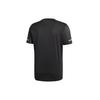 adidas T Shirts Men's Black Crew Neck Moderate Straight Fit CG1953